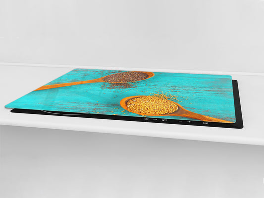 Cutting Board and Worktop Saver – SPLASHBACKS: A spice series DD03B Grains of groats