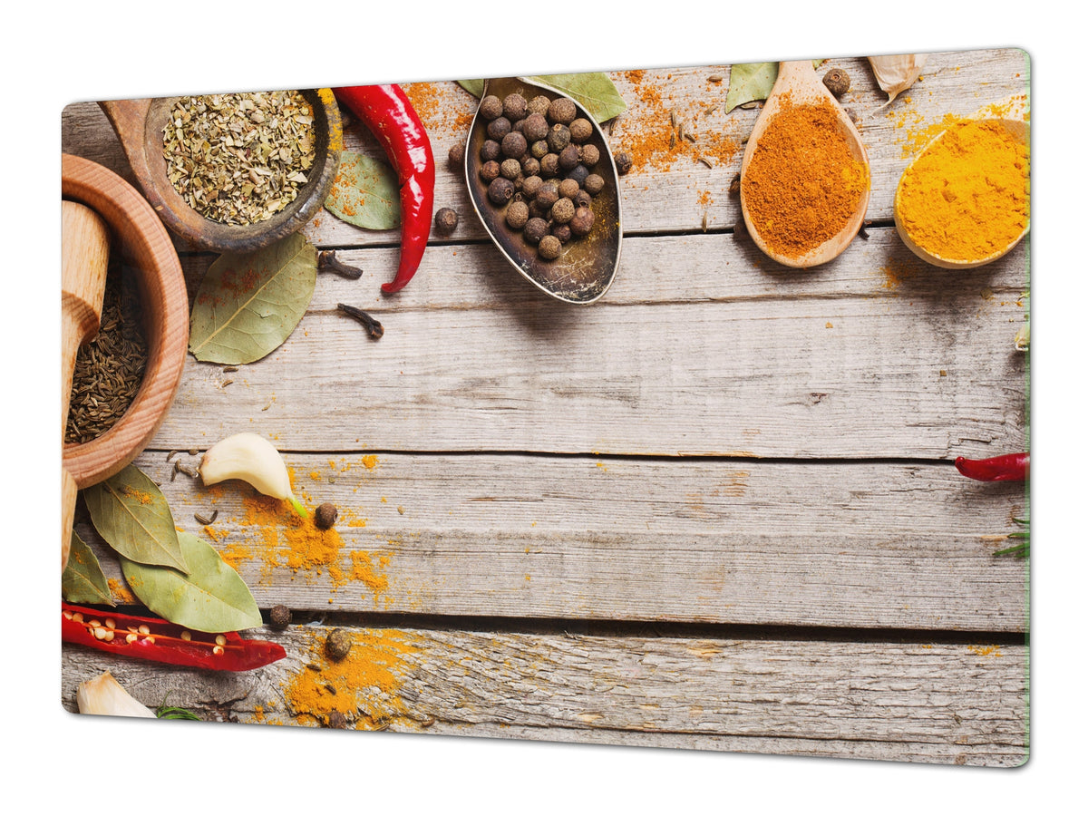 HUGE TEMPERED GLASS COOKTOP COVER A spice series DD03A Curry 2