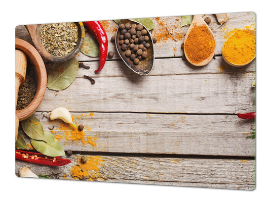 HUGE TEMPERED GLASS COOKTOP COVER A spice series DD03A Curry 2