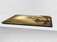 Induction Cooktop Cover – Glass Worktop saver: Fantasy and fairy-tale series DD18 Wander your thoughts