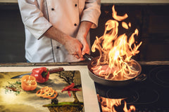 Induction Cooktop Cover – Glass Worktop saver: Fantasy and fairy-tale series DD18 Wander your thoughts