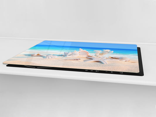 Very Big Cooktop saver - Nature series DD08 Shells on the beach 1