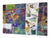 Riesig Kochplattenabdeckung Stove Cover und Schneideplatten; Series of Images DD05B: Modern Art