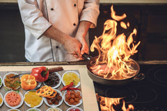 UNIQUE Tempered GLASS Kitchen Board Fruit and Vegetables series DD02 Delicacies 1