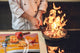 Plaque de cuisson à induction - Couvre-cuisinière en verre: GÉANT Couvre-cuisinière à induction; Série Fantastique et conte de fées DD18: Boire du café