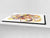 Planche à découper en verre trempé - Couvre-cuisinière, Série: GÉANT Protège-plan de travail et planche à pâtisserie; Série: Série extérieure DD19: Motif peint