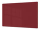 Enorme Tagliere in vetro - Asse da cucina; Serie di colori DD22A: Rosso Porpora