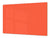 Tablas de servicio de restaurante: protector de encimera ; Serie de colores DD22A Naranja
