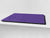 Groß Küchenbrett aus Hartglas und Kochplattenabdeckung; Series of colors DD22A: Purple