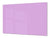 Groß Küchenbrett aus Hartglas und Kochplattenabdeckung; Series of colors DD22A: Lilac