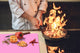 MOLTO GRANDE asse da cucina in VETRO temperato; Serie di colori DD22A: Rosa Chiaro