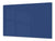 Groß Küchenbrett aus Hartglas und Kochplattenabdeckung; Series of colors DD22A: Navy Blue