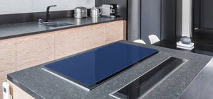 Enorme Tagliere in vetro - Asse da cucina; Serie di colori DD22A: Blu Navy