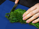 Enorme Tagliere in vetro - Asse da cucina; Serie di colori DD22A: Blu Cobalto