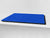 Tablas de servicio de restaurante: protector de encimera ; Serie de colores DD22 Azul Egipcio