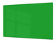 Groß Küchenbrett aus Hartglas und Kochplattenabdeckung; Series of colors DD22B: Bright Green