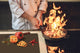 TRES GRAND et Couvre-cuisinière à induction; Série de couleurs DD22B: Marron