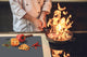 TRES GRAND et Couvre-cuisinière à induction; Série de couleurs DD22B: Gris Foncé