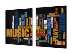 GIGANTIC CUTTING BOARD and Cooktop Cover - Expressions Series DD17 Inscription 3