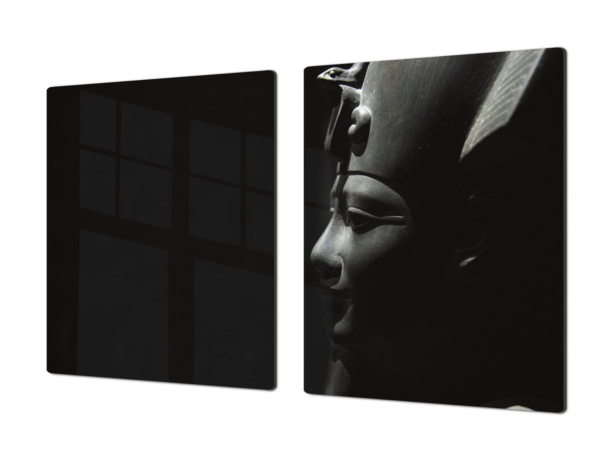 HUGE TEMPERED GLASS COOKTOP COVER - Egyptian Series DD15 Pharaoh