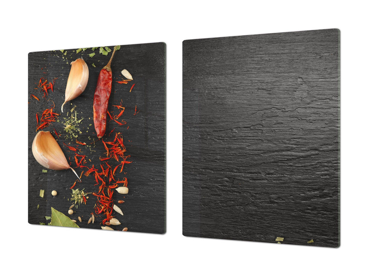 Cutting Board and Worktop Saver – SPLASHBACKS: A spice series DD03B Italian spices 5