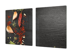 Cutting Board and Worktop Saver – SPLASHBACKS: A spice series DD03B Italian spices 5