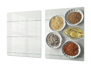 Cutting Board and Worktop Saver – SPLASHBACKS: A spice series DD03B Grains 1