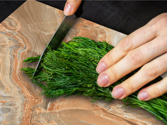 Special order - Gigantic Worktop saver and Pastry Board - Tempered GLASS Cutting Board DD21 Marbles 1 Series: Swirls of orange marble (Copy)