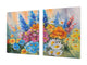 GIGANTIC CUTTING BOARD and Cooktop Cover- Image Series DD05A Flowers 4