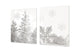 Riesig Schneidbrett aus Hartglas und schützende Arbeitsoberfläche; DD30 Weihnachtsserie: Starlet
