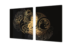 Ensembles de planches à découper TRES GRAND; Série Alimentaire DD16: Nourriture africaine