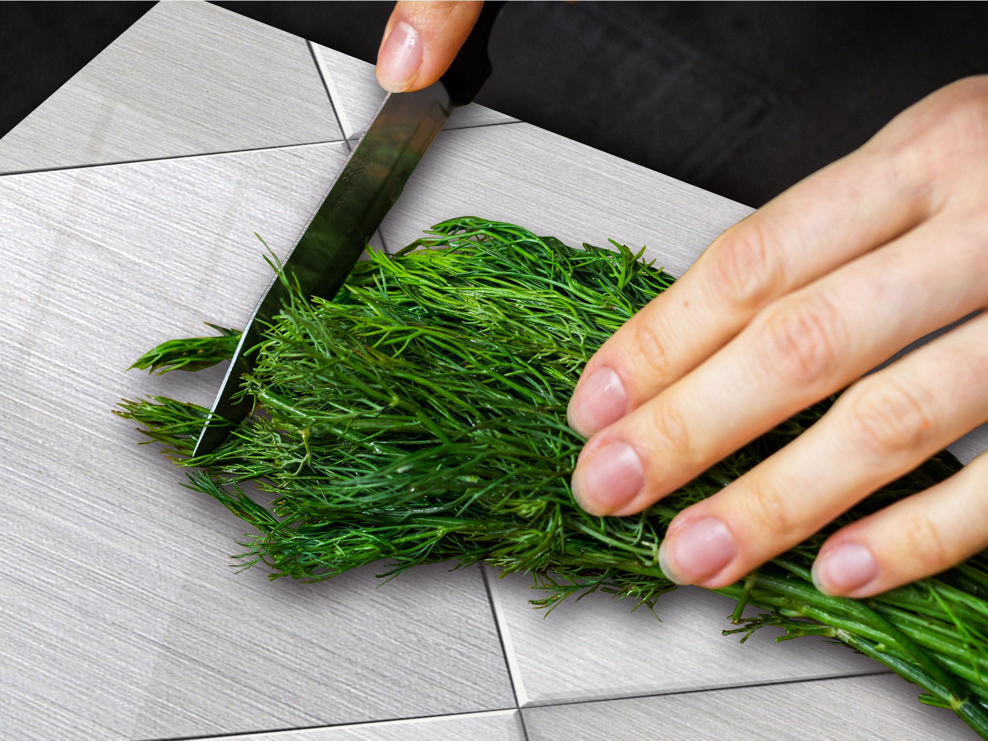 HUGE TEMPERED GLASS COOKTOP COVER – Glass Cutting Board and Worktop Saver – SINGLE: 80 x 52 cm (31,5” x 20,47”); DOUBLE: 40 x 52 cm (15,75” x 20,47”); DD40 Decorative Surfaces Series: Metal tiles