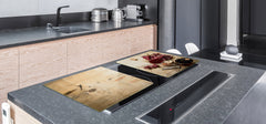 BIG KITCHEN PROTECTION BOARD or Induction Cooktop Cover - Wine Series DD04 Red wine 4