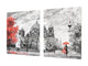 Riesig Kochplattenabdeckung Stove Cover und Schneideplatten; Series of Images DD05A: Romantic walk 1
