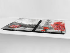 GIGANTIC CUTTING BOARD and Cooktop Cover- Image Series DD05A Big Ben 1