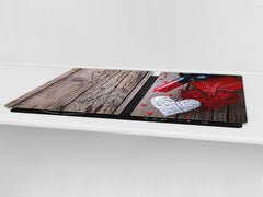 BIG KITCHEN PROTECTION BOARD or Induction Cooktop Cover - Wine Series DD04 I love wine 1