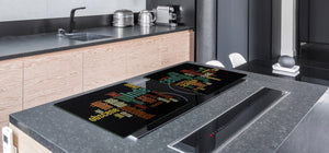 GIGANTIC CUTTING BOARD and Cooktop Cover - Expressions Series DD17 Inscription 1