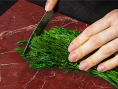 UNIQUE Tempered GLASS Kitchen Board – Impact & Scratch Resistant Cooktop cover DD32 Marbles 2 Series: Polished red mineral