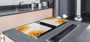 BIG KITCHEN BOARD & Induction Cooktop Cover – Glass Pastry Board - Food series DD16 Pasta 2
