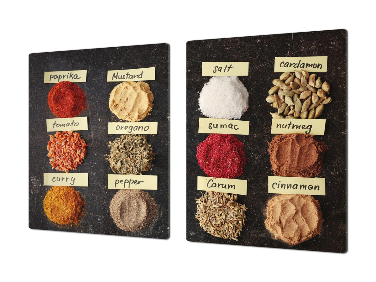 Cutting Board and Worktop Saver – SPLASHBACKS: A spice series DD03B Turkish spices 3