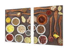 Cutting Board and Worktop Saver – SPLASHBACKS: A spice series DD03B Indian spices 5
