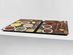 Cutting Board and Worktop Saver – SPLASHBACKS: A spice series DD03B Indian spices 5
