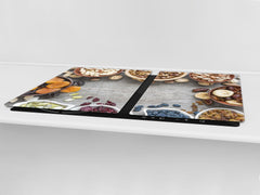 Ensembles de planches à découper TRES GRAND; Série Alimentaire DD16: Gourmandises 4