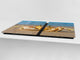 Gigantic Worktop saver and Pastry Board - Tempered GLASS Cutting Board Animals series DD01 Crab