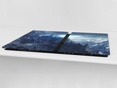 Induction Cooktop Cover – Glass Worktop saver: Fantasy and fairy-tale series DD18 Dark castle