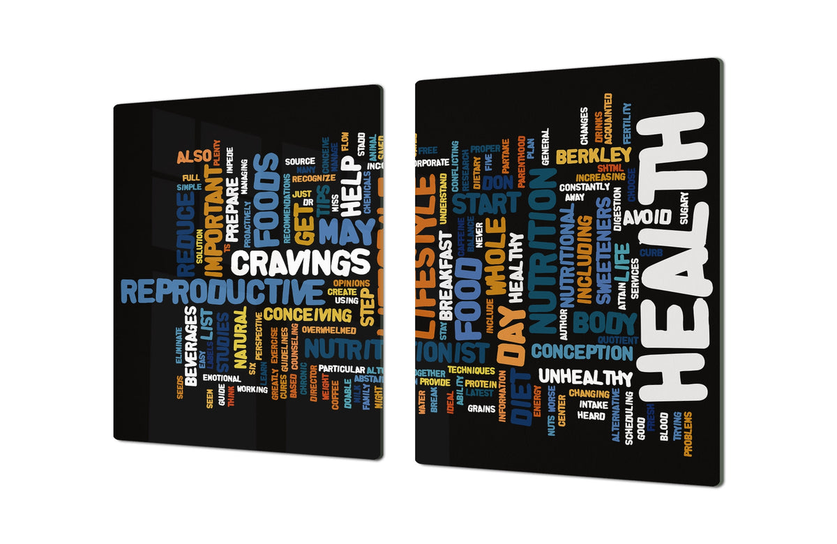 GIGANTIC CUTTING BOARD and Cooktop Cover - Expressions Series DD17 EFFECTS OF DIET