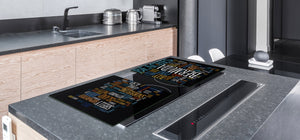 GIGANTIC CUTTING BOARD and Cooktop Cover - Expressions Series DD17 BEACON Cloud