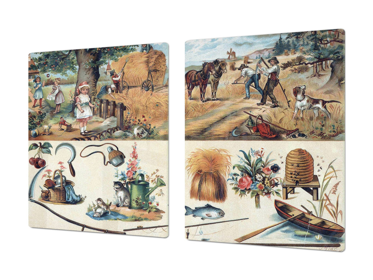 Worktop saver and Pastry Board – Cooktop saver; Series: Outside Series DD19 Rural work 1