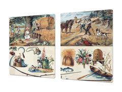 Worktop saver and Pastry Board – Cooktop saver; Series: Outside Series DD19 Rural work 1