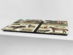 Worktop saver and Pastry Board – Cooktop saver; Series: Outside Series DD19 Rural animals